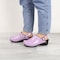 Sanita Women's Open Back Clog, Patent Leather Upper, Polyurethane Outsole, Lilac, Size 8.5-9 M 470638-032-40 - alternate 2